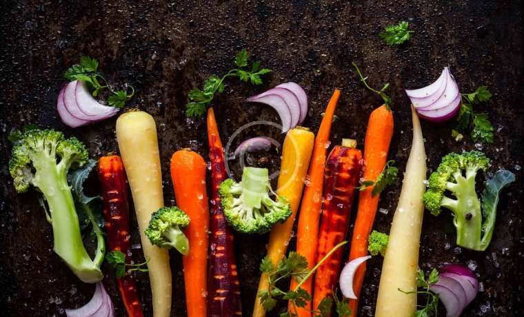 Carrot, Radish & Broccoli